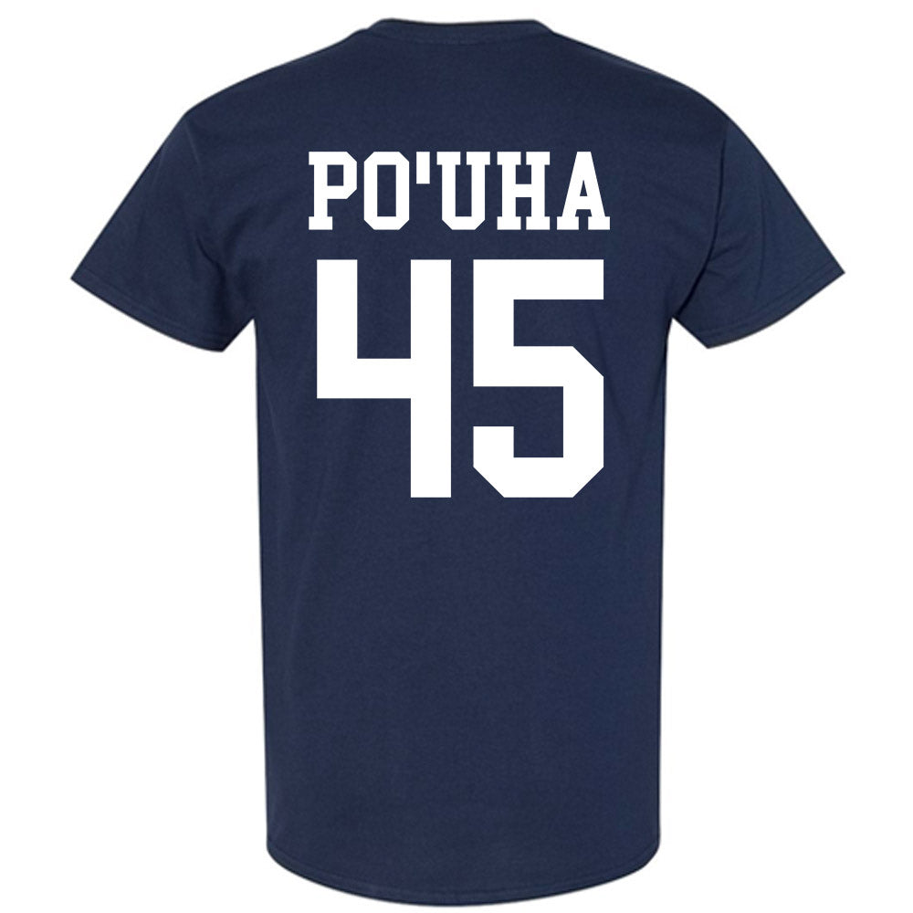 BYU - NCAA Football : Viliami Po'uha - Sports Shersey T-Shirt-1