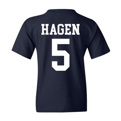 BYU - NCAA Football : Cody Hagen - Sports Shersey Youth T-Shirt-1