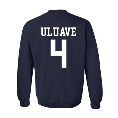 BYU - NCAA Football : Cade Uluave - Sports Shersey Crewneck Sweatshirt-1
