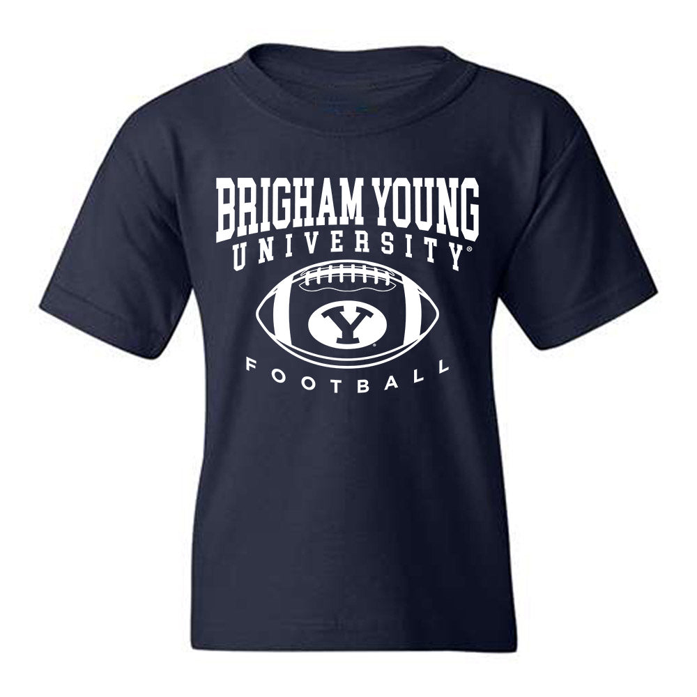 BYU - NCAA Football : Cannon DeVries - Sports Shersey Youth T-Shirt-0