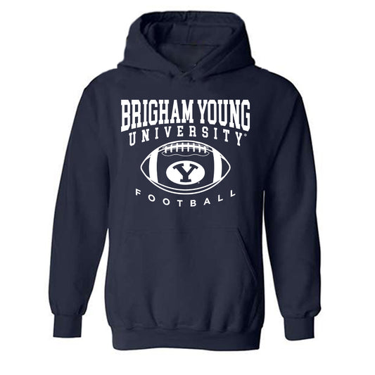 BYU - NCAA Football : Matthias Dunn - Sports Shersey Hooded Sweatshirt-0