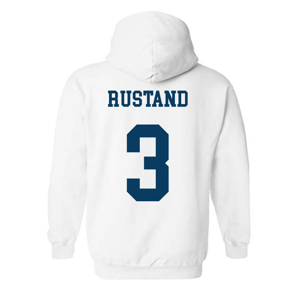 BYU - NCAA Women's Soccer : Ella Rustand - Generic Shersey Hooded Sweatshirt-1