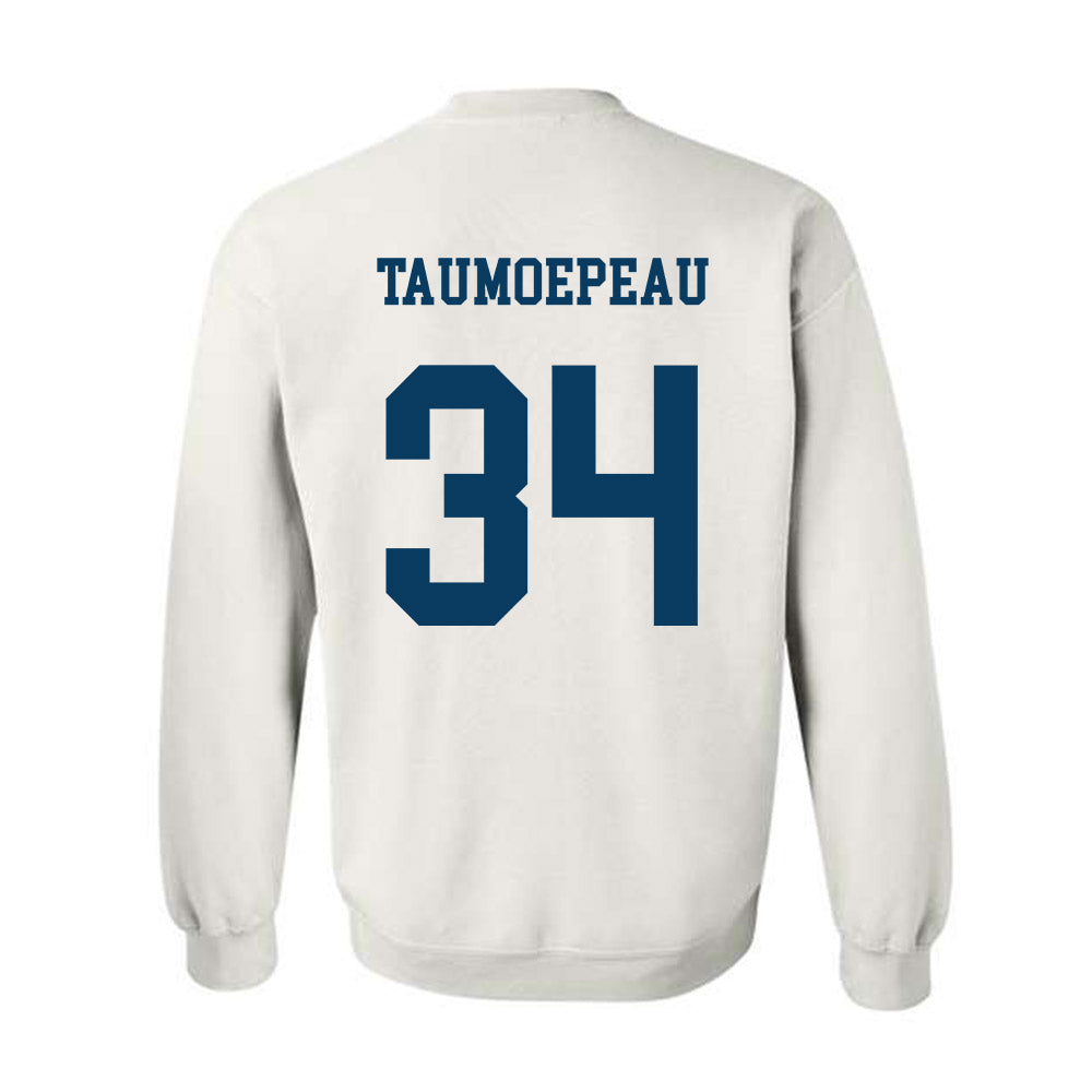 BYU - NCAA Football : Daniel Taumoepeau - Generic Shersey Crewneck Sweatshirt-1
