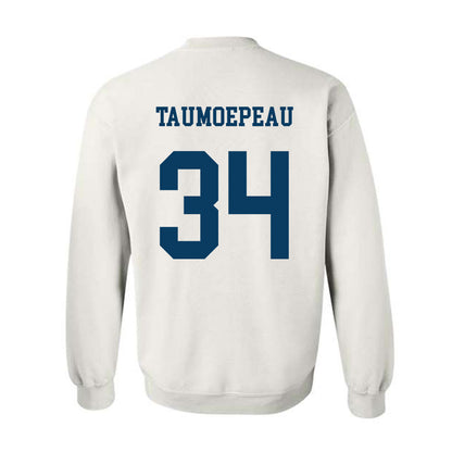 BYU - NCAA Football : Daniel Taumoepeau - Generic Shersey Crewneck Sweatshirt-1