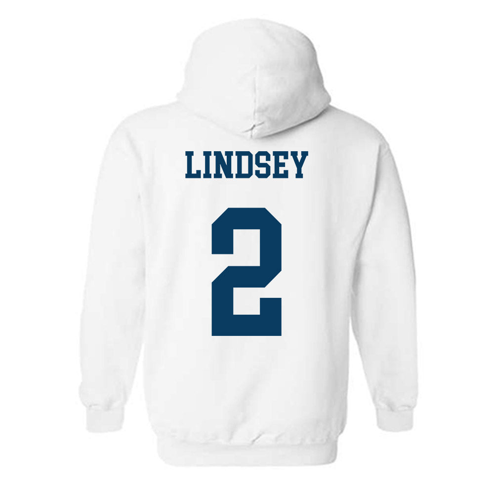 BYU - NCAA Football : Braxton Lindsey - Generic Shersey Hooded Sweatshirt-1