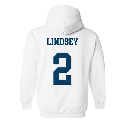 BYU - NCAA Football : Braxton Lindsey - Generic Shersey Hooded Sweatshirt-1