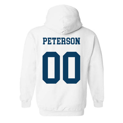 BYU - NCAA Women's Soccer : Chelsea Peterson - Generic Shersey Hooded Sweatshirt-1