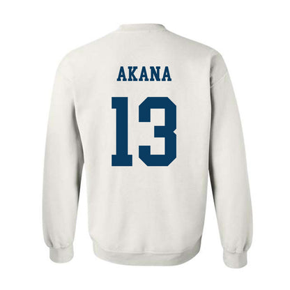 BYU - NCAA Football : Tausili Akana - Generic Shersey Crewneck Sweatshirt-1