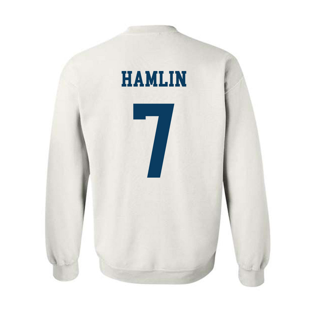 BYU - NCAA Women's Basketball : Olivia Hamlin - Generic Shersey Crewneck Sweatshirt-1