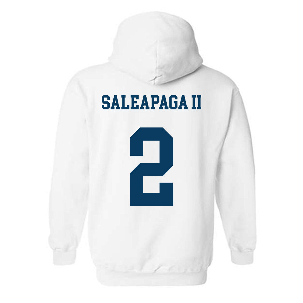 BYU - NCAA Football : Roger Saleapaga II - Generic Shersey Hooded Sweatshirt-1