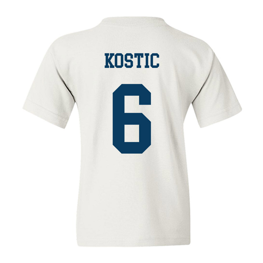 BYU - NCAA Men's Basketball : Aleksej Kostic - Generic Shersey Youth T-Shirt-1