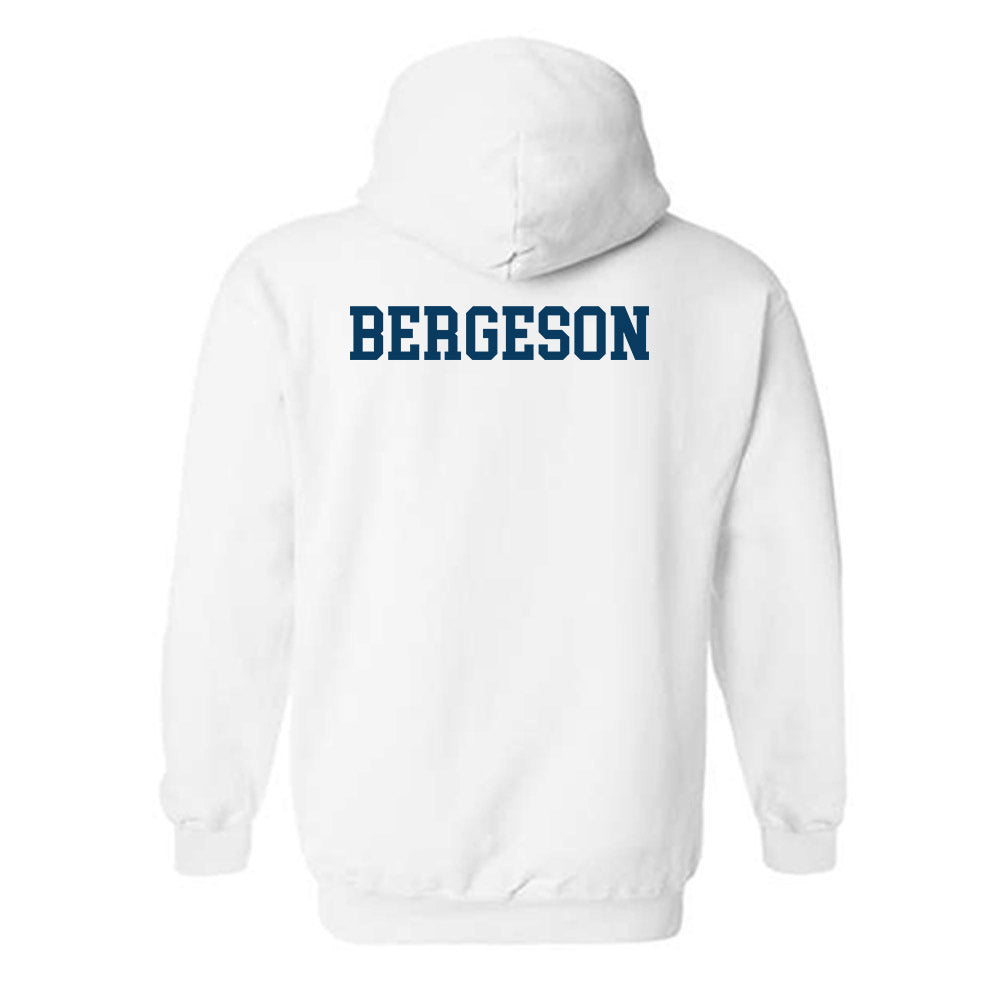 BYU - NCAA Women's Tennis : Sage Bergeson - Generic Shersey Hooded Sweatshirt-1