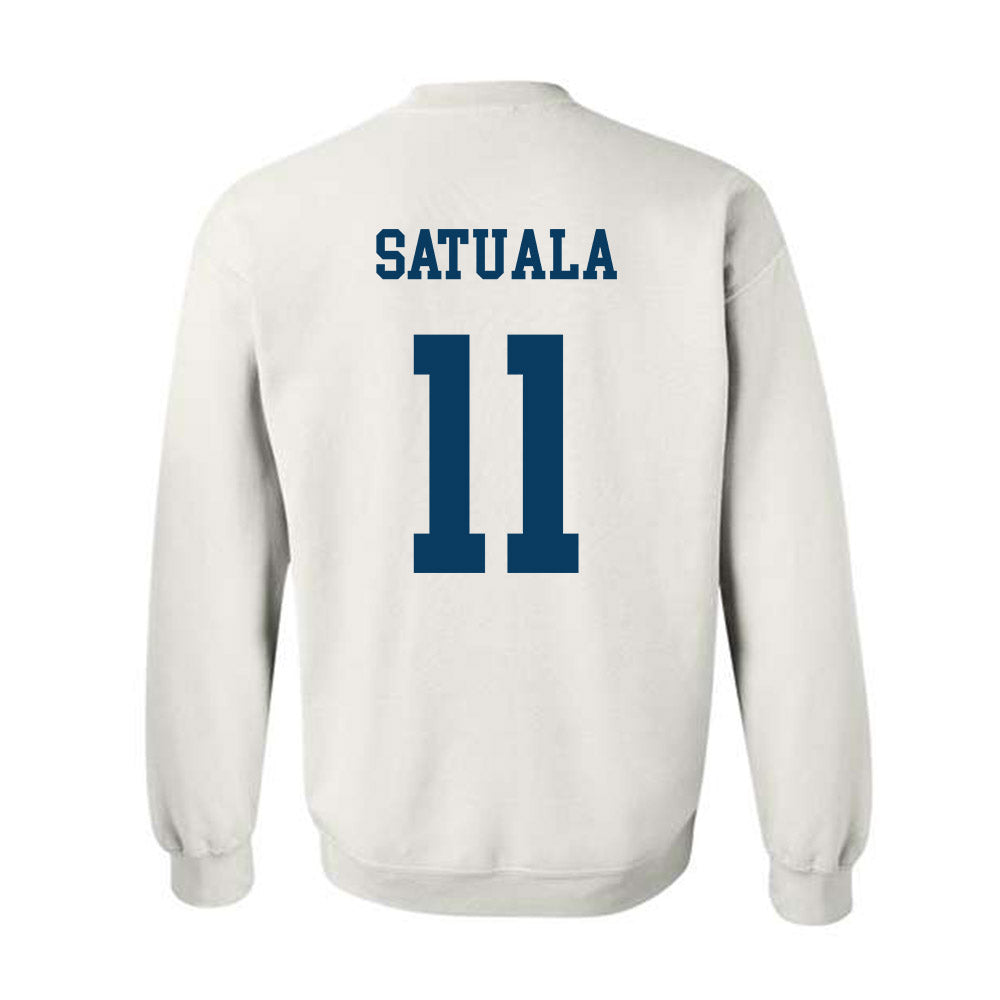 BYU - NCAA Football : Faletau Satuala - Generic Shersey Crewneck Sweatshirt-1