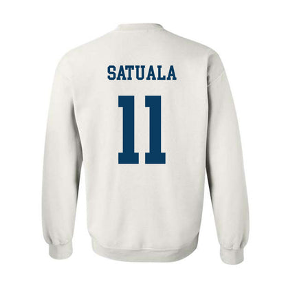 BYU - NCAA Football : Faletau Satuala - Generic Shersey Crewneck Sweatshirt-1
