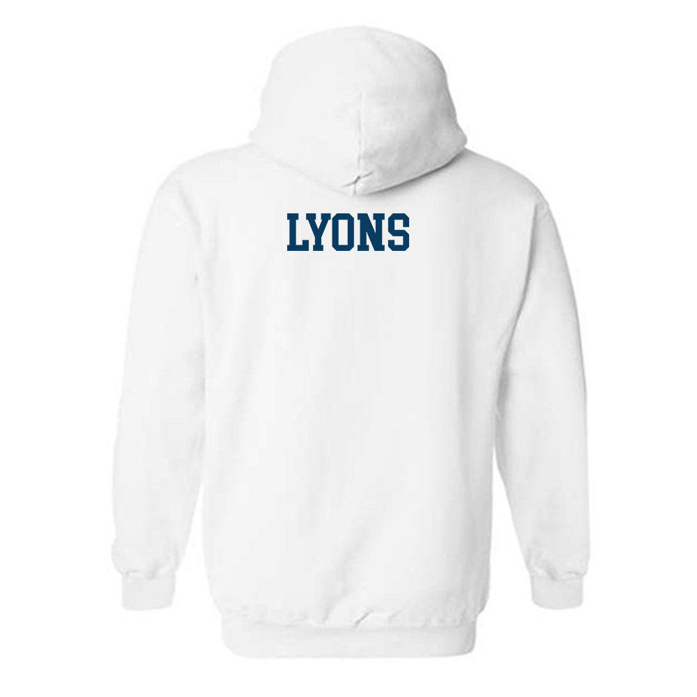 BYU - NCAA Football : Walker Lyons - Generic Shersey Hooded Sweatshirt-1