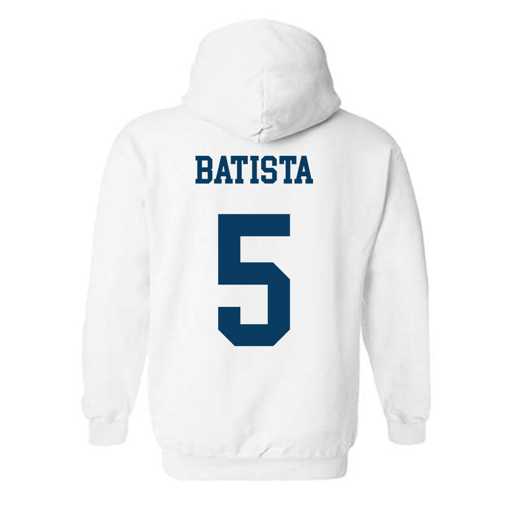 BYU - NCAA Men's Volleyball : Corbin Batista - Generic Shersey Hooded Sweatshirt-1