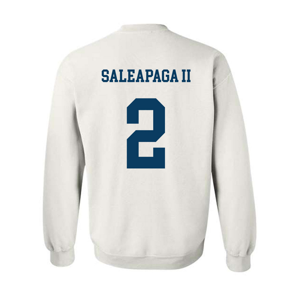 BYU - NCAA Football : Roger Saleapaga II - Generic Shersey Crewneck Sweatshirt-1