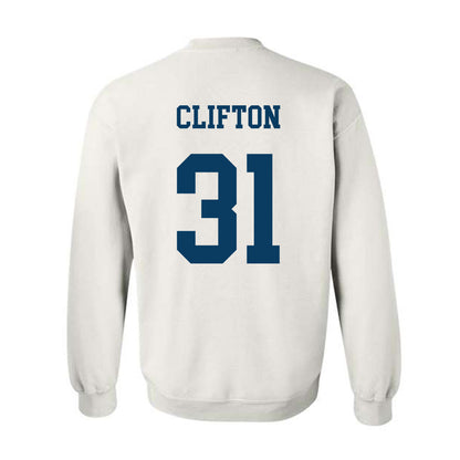 BYU - NCAA Football : Jake Clifton - Generic Shersey Crewneck Sweatshirt-1