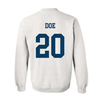 BYU - NCAA Football : Kevin Doe - Generic Shersey Crewneck Sweatshirt-1