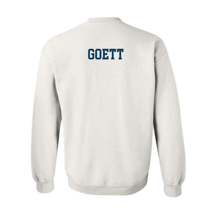 BYU - NCAA Men's Swimming & Diving : Jt Goett - Generic Shersey Crewneck Sweatshirt-1