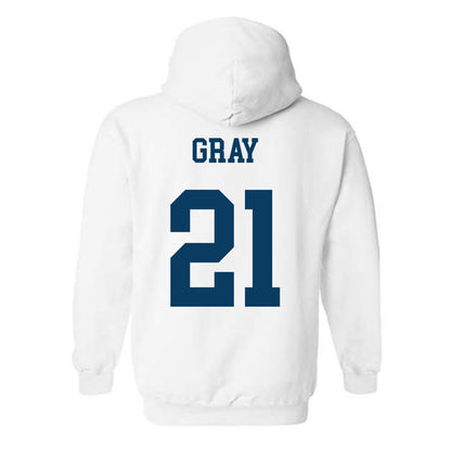 BYU - NCAA Baseball : Nate Gray - Generic Shersey Hooded Sweatshirt-1