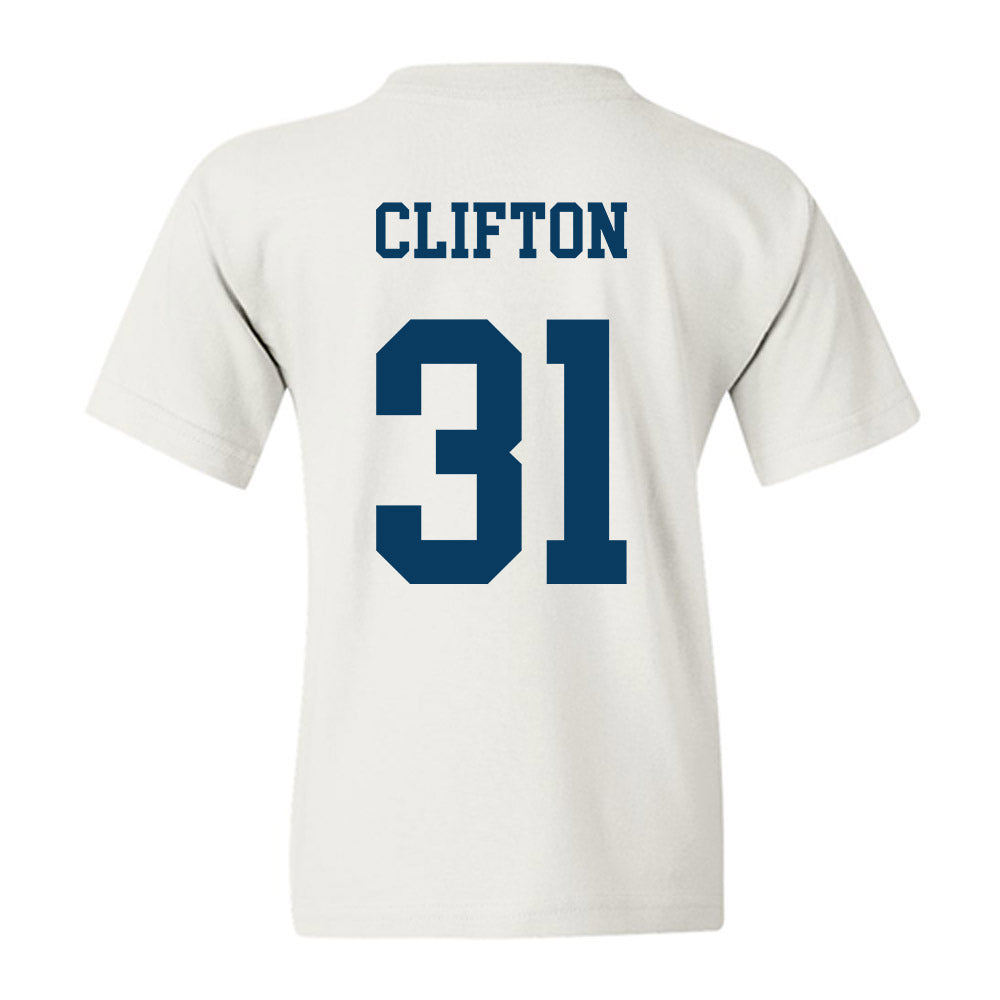 BYU - NCAA Football : Jake Clifton - Generic Shersey Youth T-Shirt-1