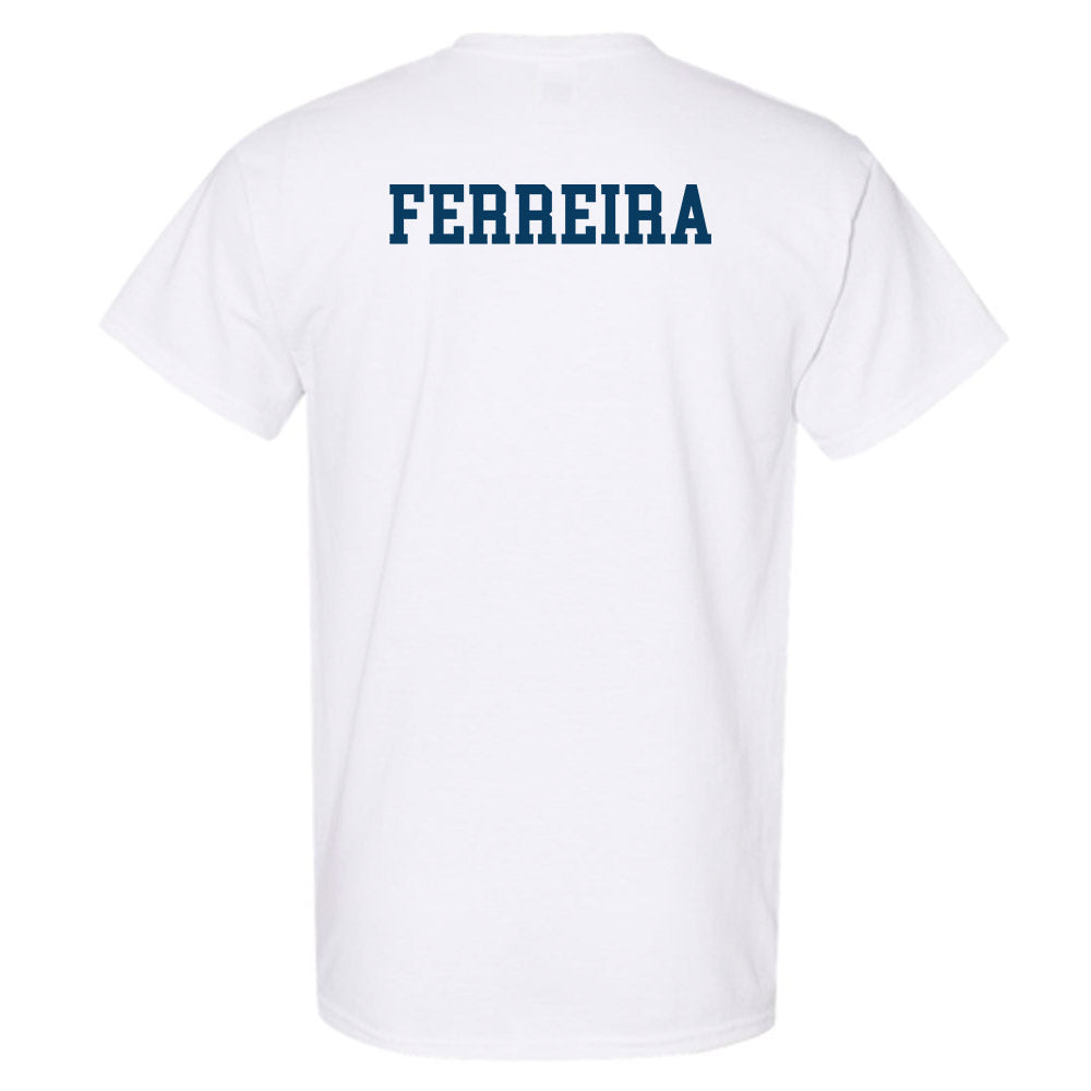 BYU - NCAA Men's Swimming & Diving : Lucca Ferreira - Generic Shersey T-Shirt-1