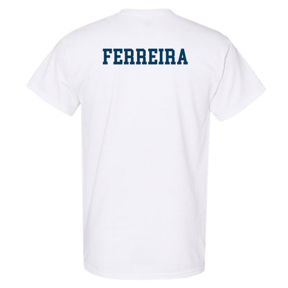 BYU - NCAA Men's Swimming & Diving : Lucca Ferreira - Generic Shersey T-Shirt-1