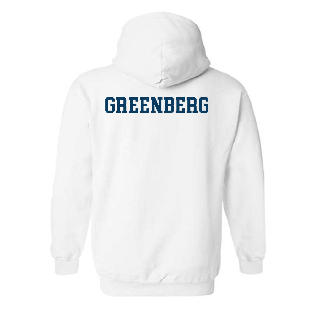 BYU - NCAA Women's Gymnastics : Taeva Greenberg - Generic Shersey Hooded Sweatshirt-1