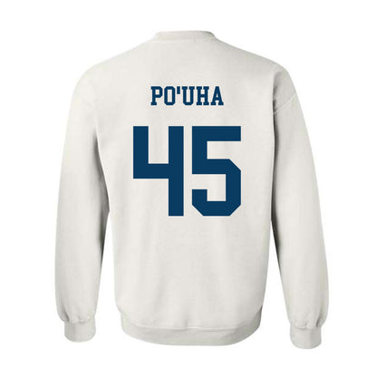 BYU - NCAA Football : Viliami Po'uha - Generic Shersey Crewneck Sweatshirt-1
