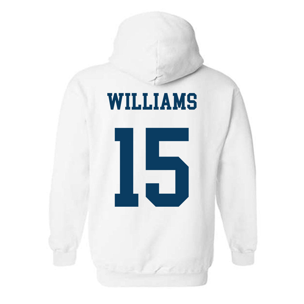 BYU - NCAA Football : Jayven Williams - Generic Shersey Hooded Sweatshirt-1