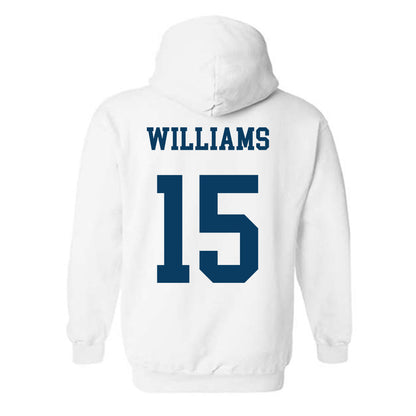 BYU - NCAA Football : Jayven Williams - Generic Shersey Hooded Sweatshirt-1