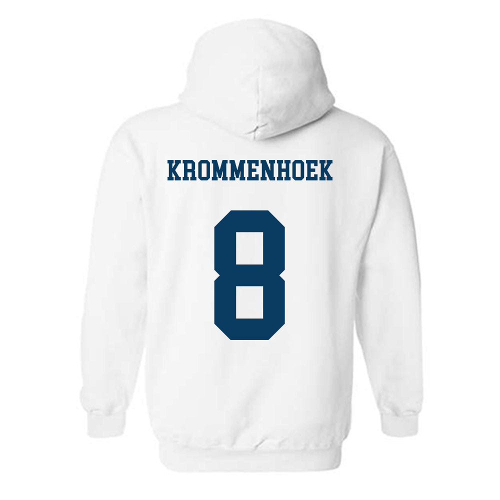 BYU - NCAA Women's Soccer : Mika Krommenhoek - Generic Shersey Hooded Sweatshirt-1