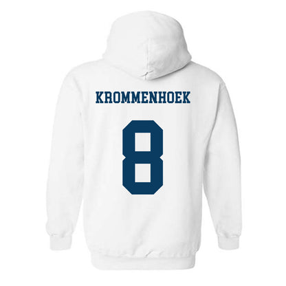 BYU - NCAA Women's Soccer : Mika Krommenhoek - Generic Shersey Hooded Sweatshirt-1