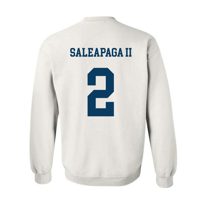 BYU - NCAA Football : Roger Saleapaga II - Generic Shersey Crewneck Sweatshirt-1