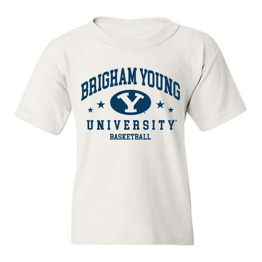 BYU - NCAA Men's Basketball : Nate Pickens - Generic Shersey Youth T-Shirt-0