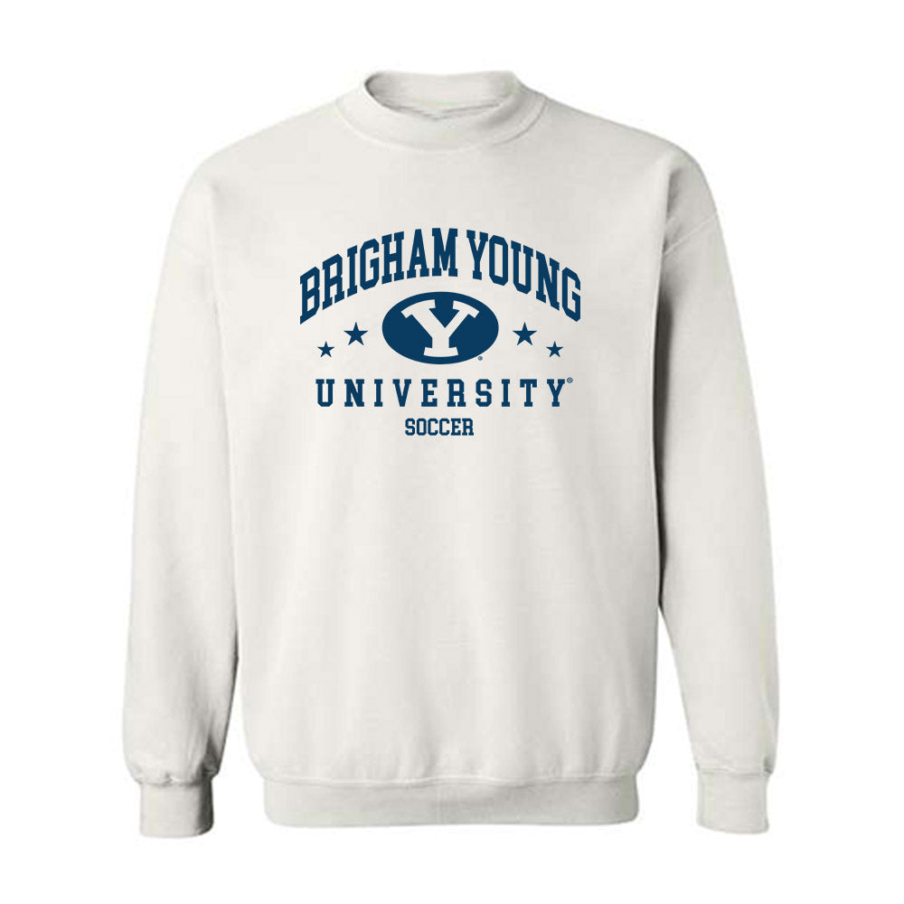 BYU - NCAA Women's Soccer : Ella Labrum - Generic Shersey Crewneck Sweatshirt-0