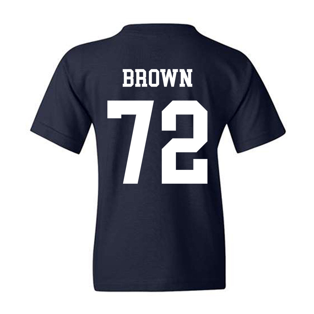 BYU - NCAA Football : Joe Brown - Generic Shersey Youth T-Shirt-1