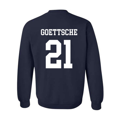 BYU - NCAA Women's Soccer : Mia Goettsche - Generic Shersey Crewneck Sweatshirt-1