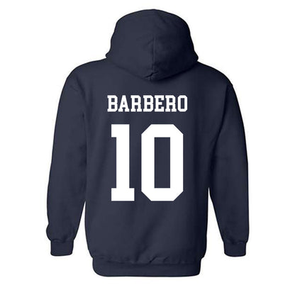BYU - NCAA Women's Volleyball : Emma Barbero - Generic Shersey Hooded Sweatshirt-1