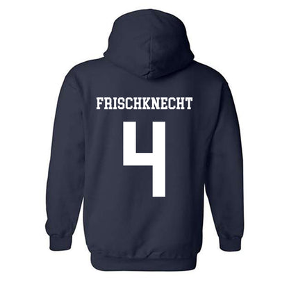 BYU - NCAA Women's Soccer : Avery Frischknecht - Generic Shersey Hooded Sweatshirt-1