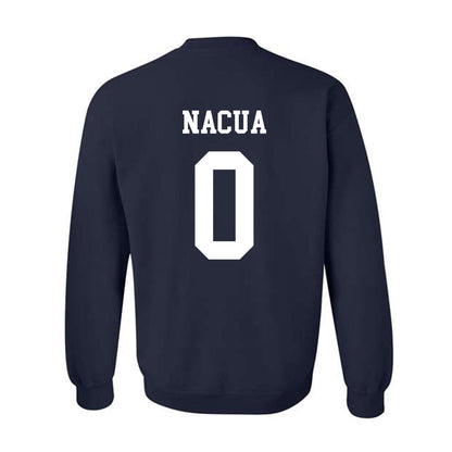 BYU - NCAA Football : Tei Nacua - Generic Shersey Crewneck Sweatshirt-1
