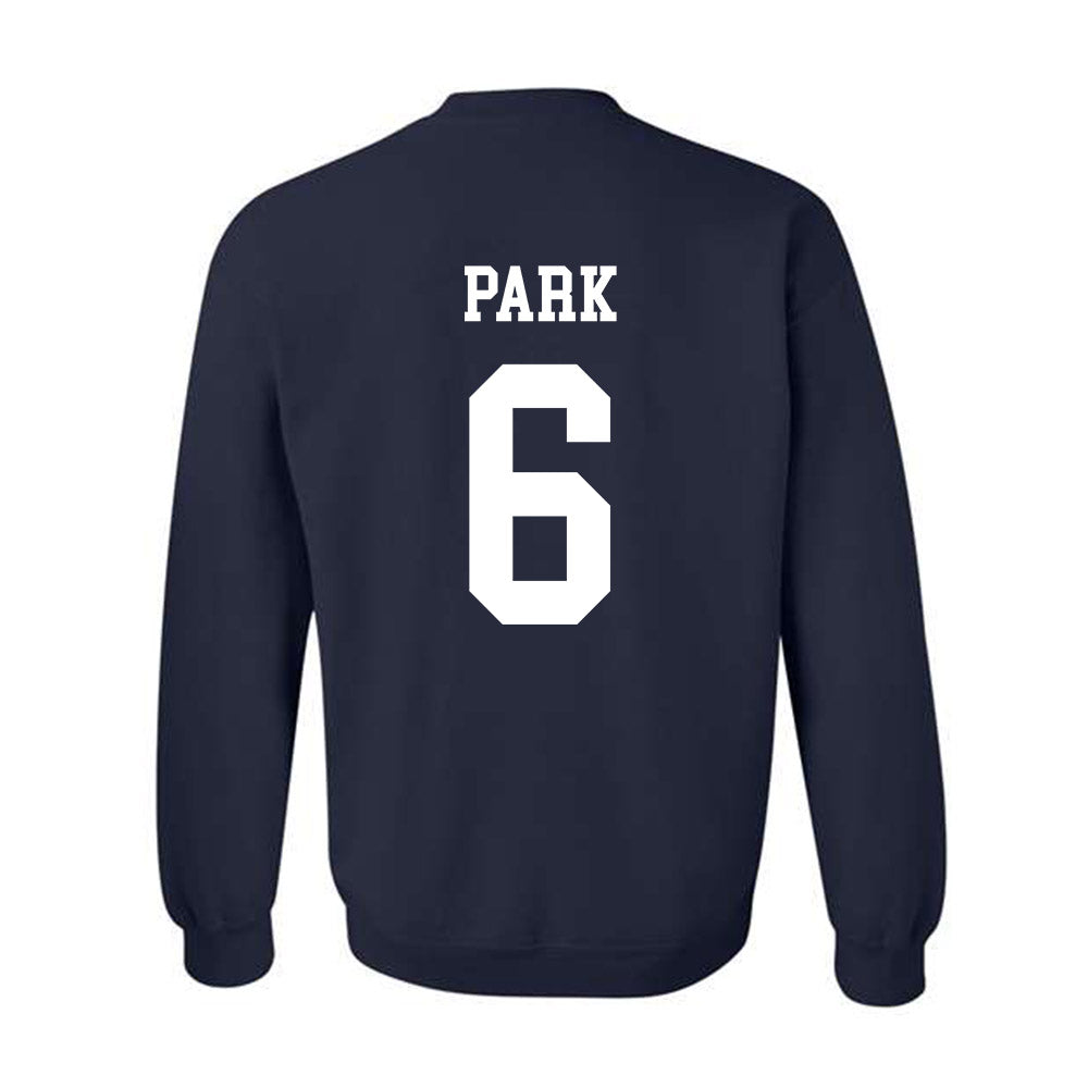 BYU - NCAA Baseball : Austin Park - Generic Shersey Crewneck Sweatshirt-1