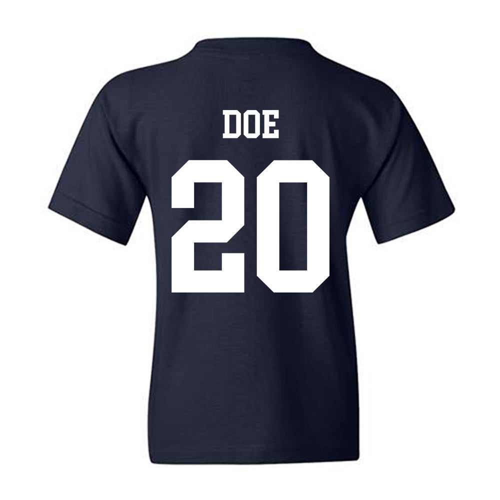 BYU - NCAA Football : Kevin Doe - Generic Shersey Youth T-Shirt-1