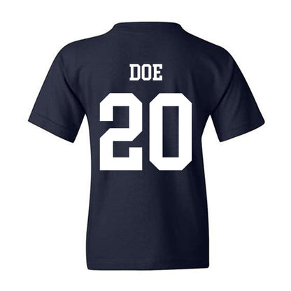 BYU - NCAA Football : Kevin Doe - Generic Shersey Youth T-Shirt-1