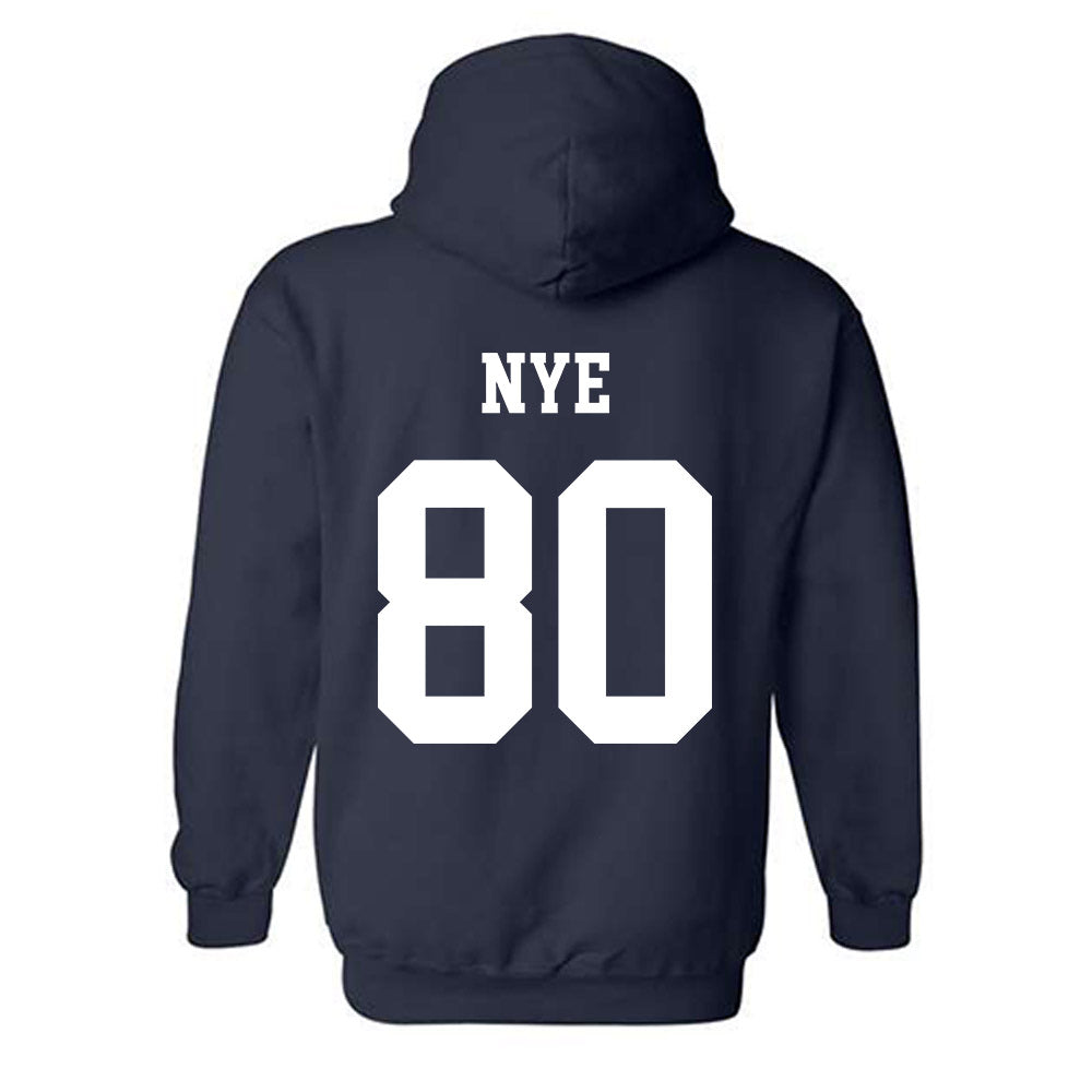 BYU - NCAA Football : Jacob Nye - Generic Shersey Hooded Sweatshirt-1