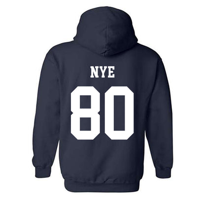 BYU - NCAA Football : Jacob Nye - Generic Shersey Hooded Sweatshirt-1