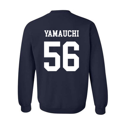BYU - NCAA Football : Zak Yamauchi - Generic Shersey Crewneck Sweatshirt-1