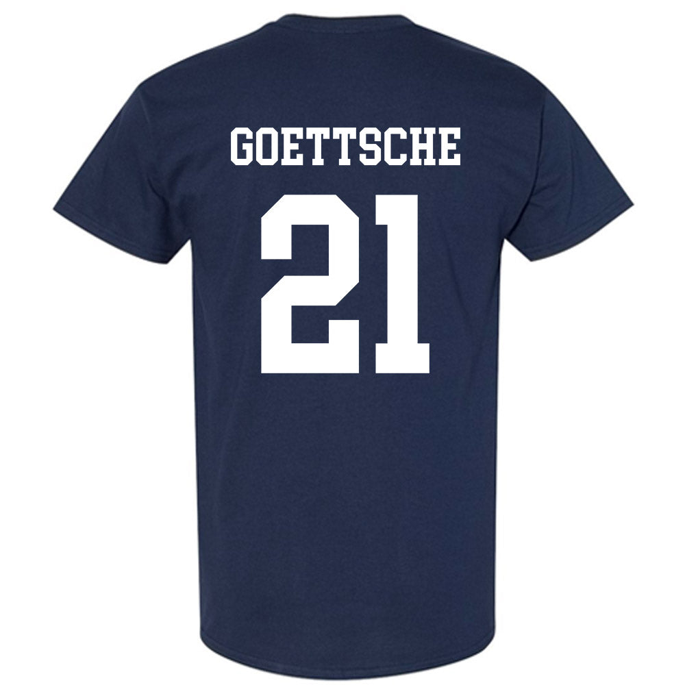 BYU - NCAA Women's Soccer : Mia Goettsche - Generic Shersey T-Shirt-1
