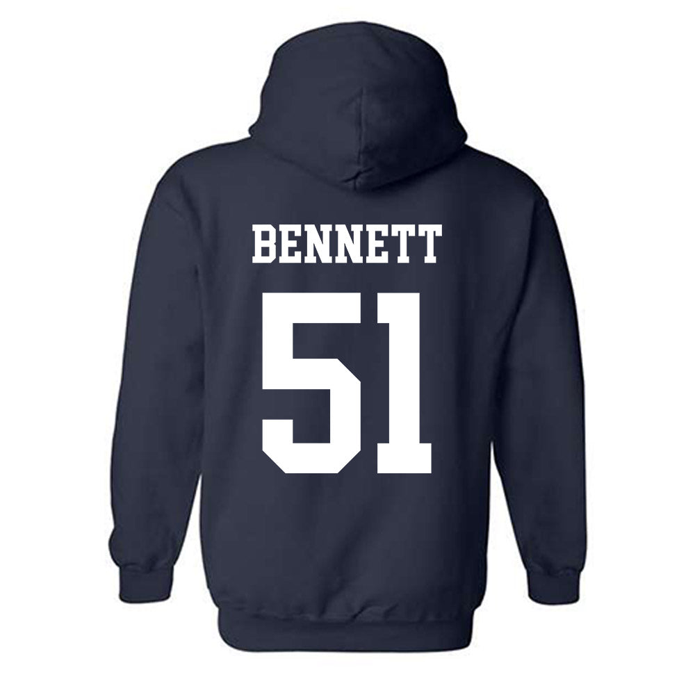 BYU - NCAA Softball : Lexie Bennett - Generic Shersey Hooded Sweatshirt-1